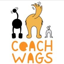 Coach Wags is a dog training and enrichment company. Positive reinforcement, relationship-based training methods. Never aversive. Classical conditioning, obedience training.